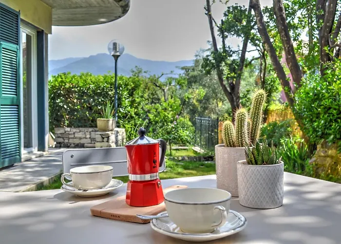 Casa Riva - Giardino E Posto Auto Privato A Pochi Minuti Dalle Spiagge - 4 Posti Letto 라팔로