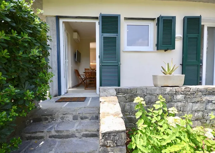 아파트 Casa Riva - Giardino E Posto Auto Privato A Pochi Minuti Dalle Spiagge - 4 Posti Letto 라팔로